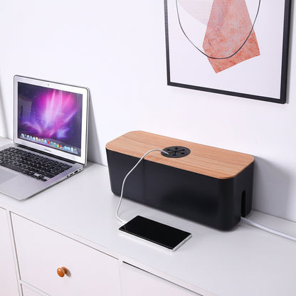 Concealed Cable Management Board – Clean Desk Organizer