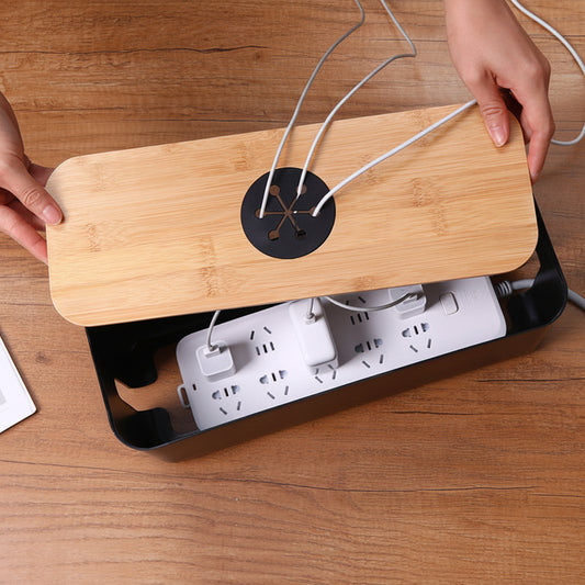 Concealed Cable Management Board – Clean Desk Organizer